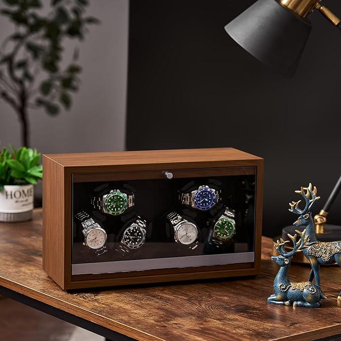 Remontoir Montre Automatique – Le Souverain | Bois Noble & Capacité 6 Montres